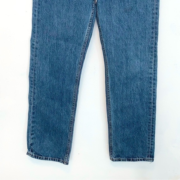 Levi’s Medium Wash 505 Regular Straight Leg Jeans Size 33 x 32 - Picture 6 of 11
